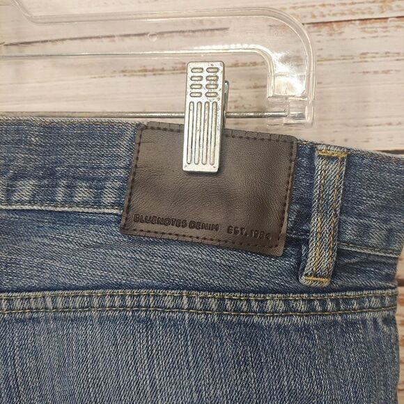 Bluenotes Men's Jeans Slim Straight Size 34/32 Blue Denim - Picture 11 of 14